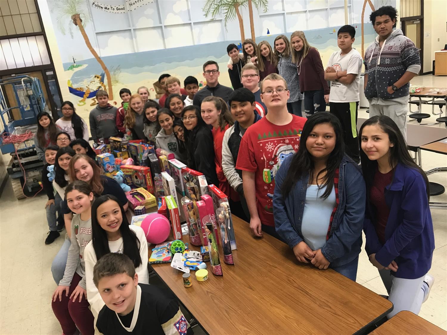 RMS Student Council toy Drive/Christmas Party